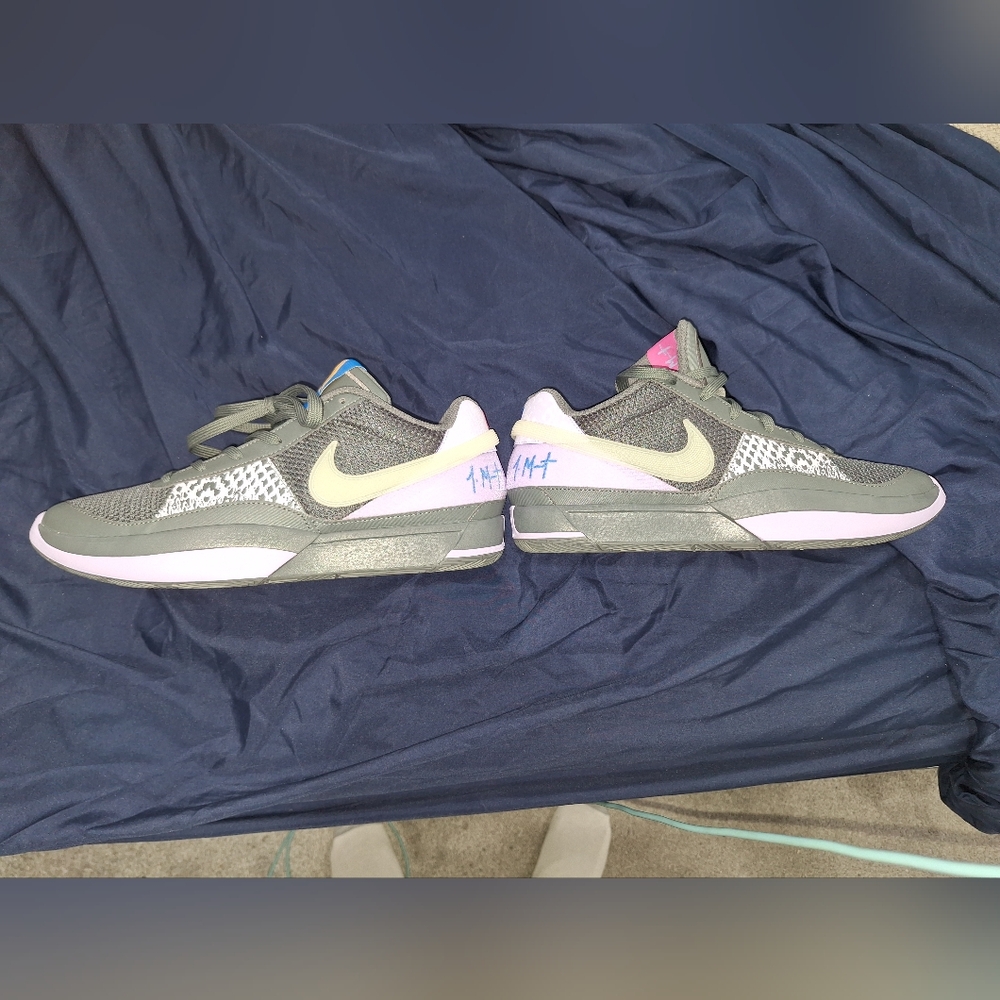 Nike Gray and Pink Sneakers
